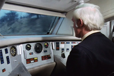 Cab of the Experimental Advanced Passenger Train © BTF
