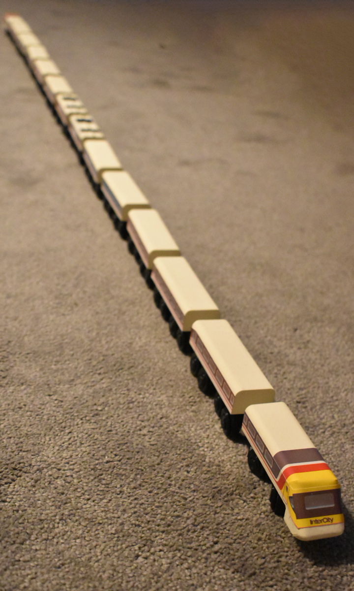 Wooden Railway Scale APT-P by Nathan