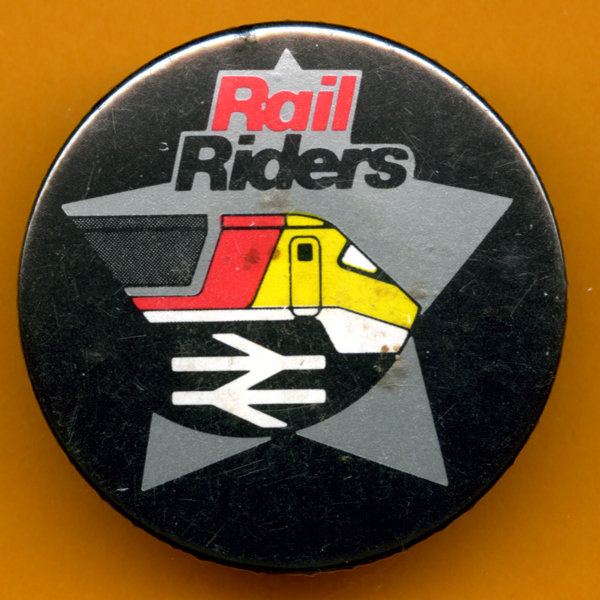 Rail Riders Badge