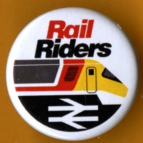 'NEW' Rail Riders Badge