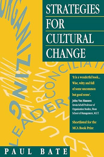 STRATEGIES FOR CULTURAL CHANGE