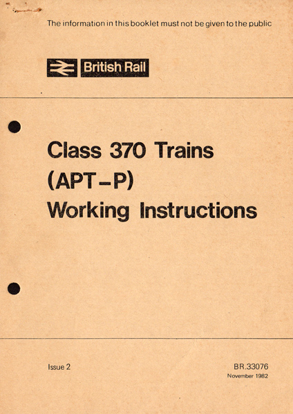 Working Instructions Issue 2