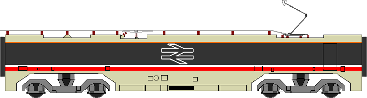 APT-P NDM Pantograph Raised &copy; Daniel Wilcock