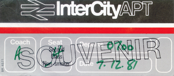 Boarding Pass 7-12-81