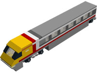 Lego APT-P built by Daniel Wilcock