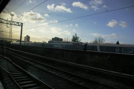 390 053 Passing APT-P at Crewe 7 Dec 2011 &copy; Kit Spackman
