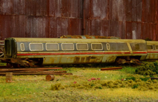 Weathered Hornby APT-P by Andrew Fisher