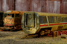 Weathered Hornby APT-P by Andrew Fisher