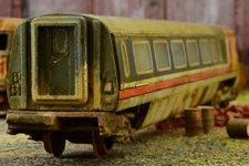 Weathered Hornby APT-P by Andrew Fisher
