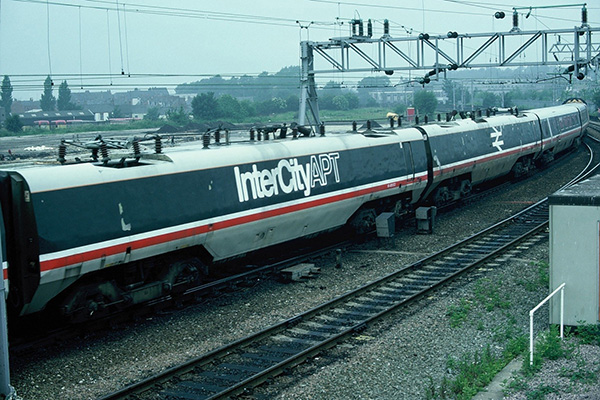 APT-P arrival at Crewe Heritage Centre