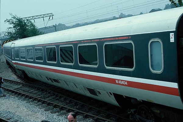 APT-P arrival at Crewe Heritage Centre