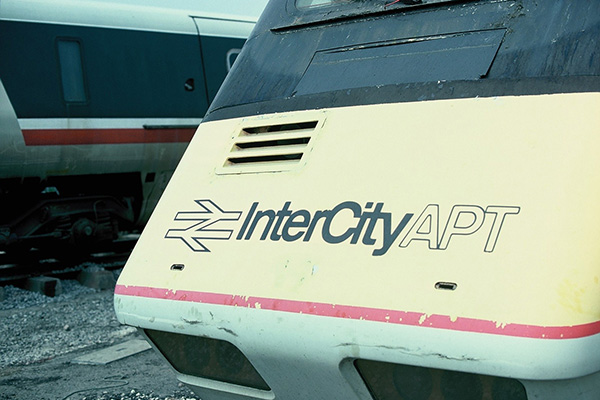 APT-P arrival at Crewe Heritage Centre