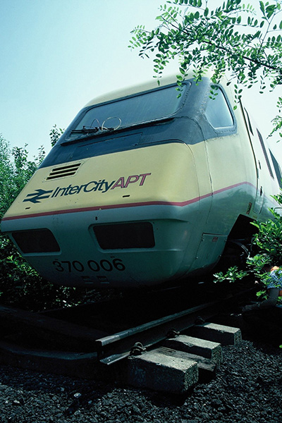 APT-P arrival at Crewe Heritage Centre