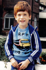 David Cody wearing a very APT jumper &copy; Lawrence Cody