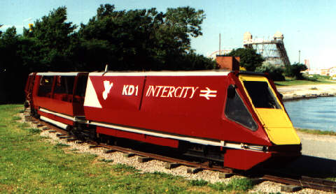 KD1 at Rhyl Marine Lake Miniature Railway © Simon Townsend 1993