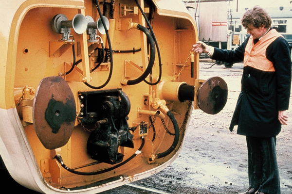 Extend the buffers into the horizontal position