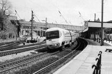 Lancaster station 3 June 1986 © Paul Stevenson