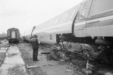 Derby Litchurch Lane 01.81 tilt tests &copy; Ron Puntis